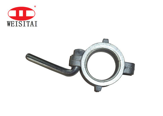 1. 76mm Prop Nut Steel Scaffolding Prop Parts Untuk Menyesuaikan Tinggi