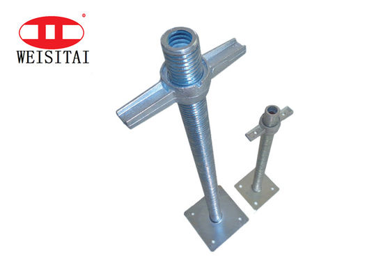 Quickstage Steel Adjustable Scaffolding Jack Base Untuk Sistem Rangka