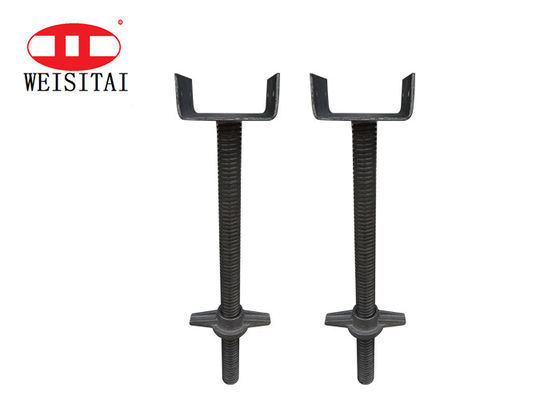 Base Jack Hollow Galvanized Scaffolding U Head Jack Base