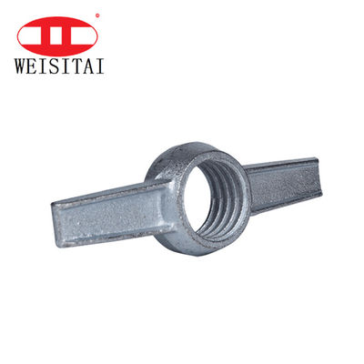 QT450-10 Kekuatan tinggi Cast Iron Jack Nut Untuk Jack Base Steel Scaffolding Parts