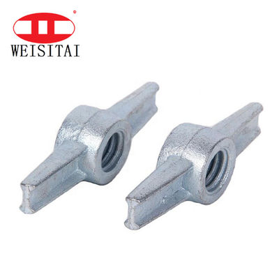 QT450-10 Kekuatan tinggi Cast Iron Jack Nut Untuk Jack Base Steel Scaffolding Parts