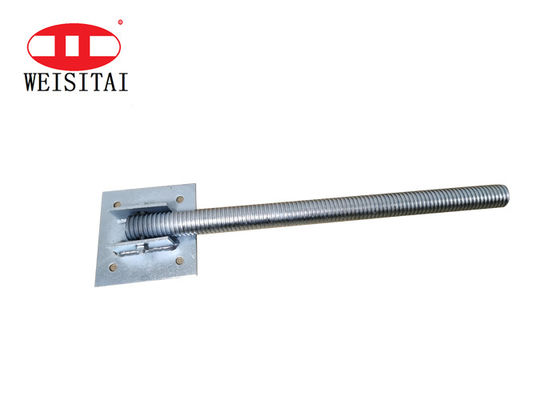Galvanized Universal Jacks Threw Scaffolding Jack Base