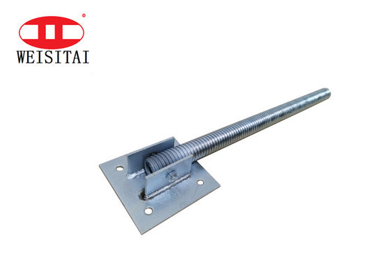 Galvanized Universal Jacks Threw Scaffolding Jack Base