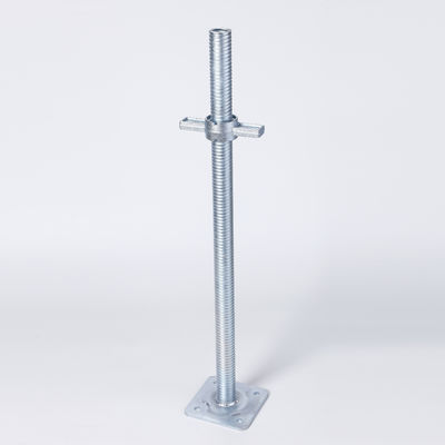 Adjustable Screw Base Jack Scaffolding Jack Base Dimensi yang disesuaikan Jack Base