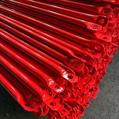 Penjepit Silang Perancah Rangka Baja Galvanis Merah 20MM