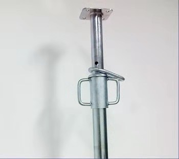 Bagian-bagian suku cadang perancah konstruksi logam Telescopic adjustable steel props support 1
